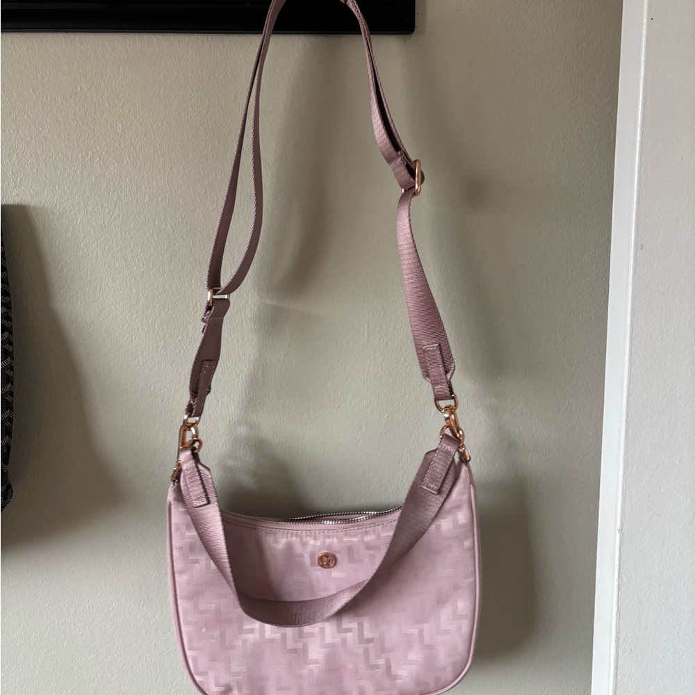 Lululemon Athletica Light Pink Crossbody Bag